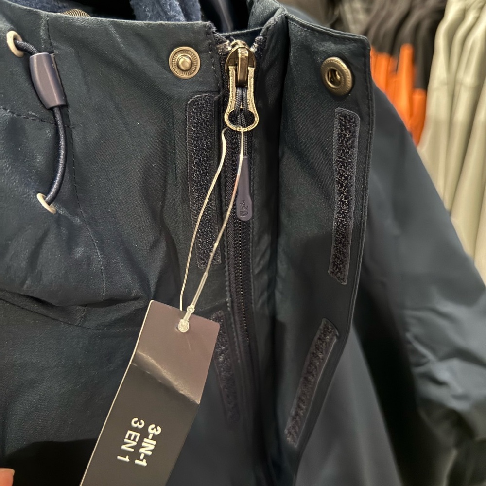 The North Face Toro Peak 3 in 1 Triclimate blue Jacket NWT winter most needed